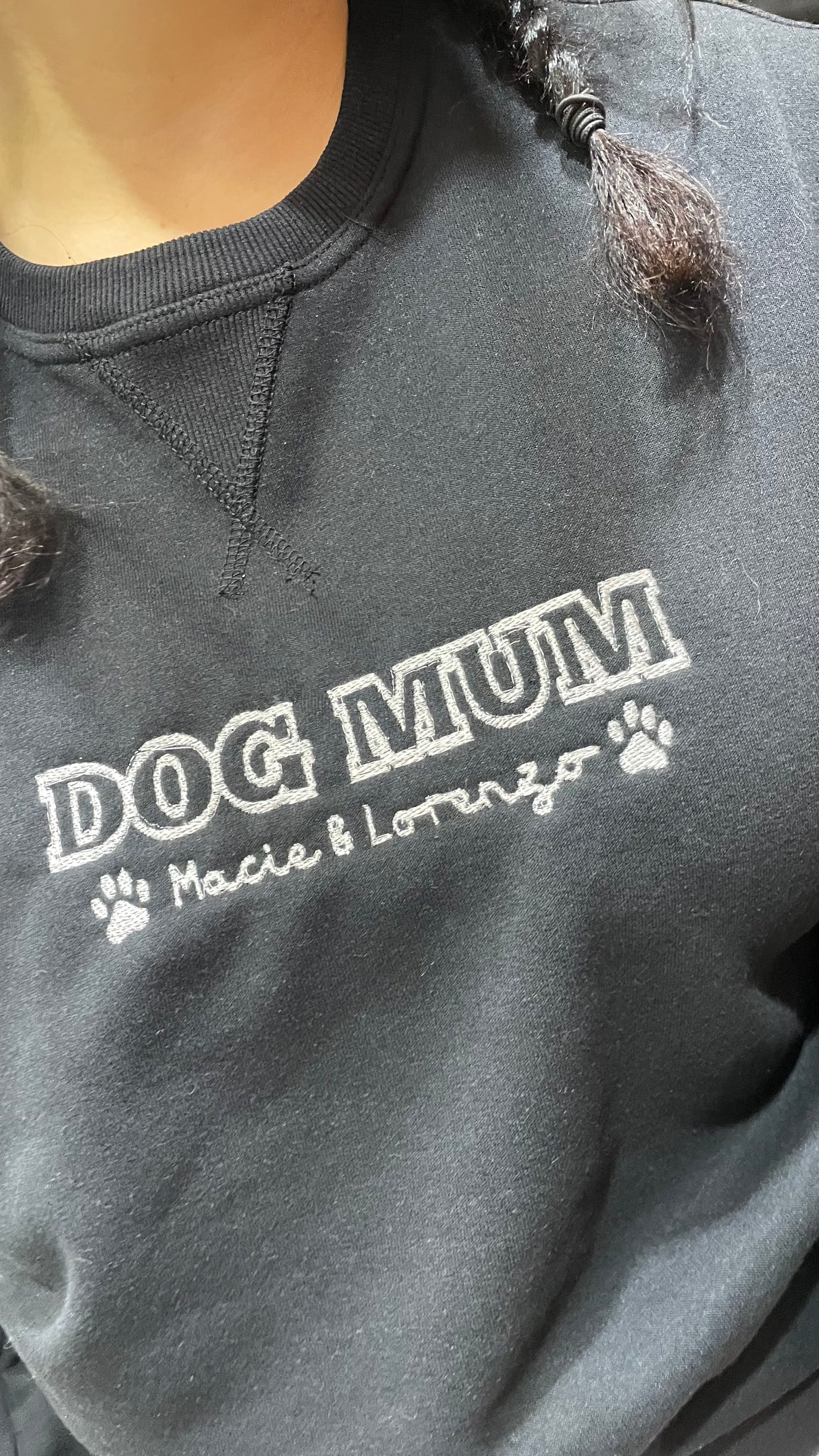 ‘Custom’ Dog Mum Sweater